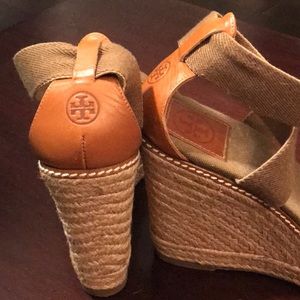 Tory Burch “Adonis” Espadrille Wedges